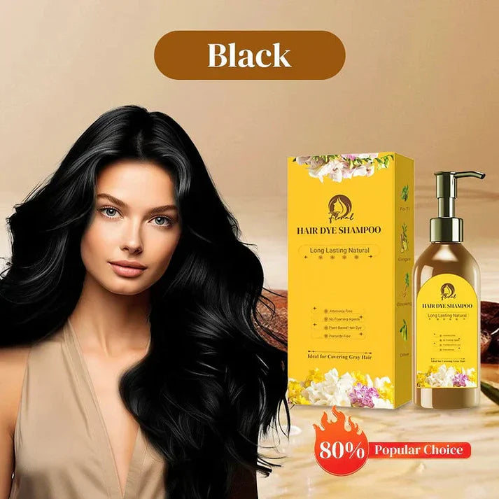 ✨Japanese Long Lasting Natural Hair Dye Shampoo ✨ Buy 1 Bottle 🧴 Get 2 Bottle FREE 🧴