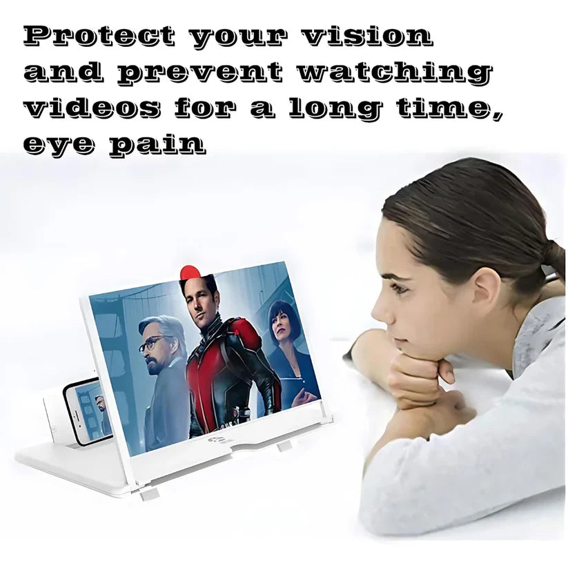 10" Screen Magnifier-3D HD Magnifying Projector