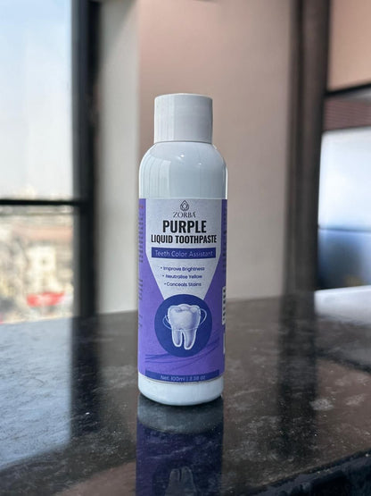 ZORBA Jevox Purple Liquid Toothpaste 200ml (Buy 1 Get 1 Free)
