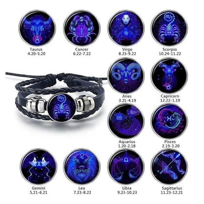 Adjustable Zodiac Sign Powerful Manifestation Bracelet (Energized) @ Just Rs.499/-